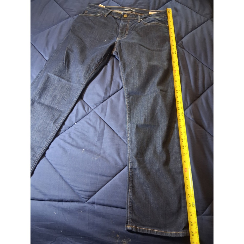 Mavi Zach Straight Leg Jeans Bundle Mens 34x30 Dark Indigo and Khaki Tan 2 Pairs - Picture 3 of 16